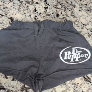 Dr Pepper Women's Athletic Shorts - Gray